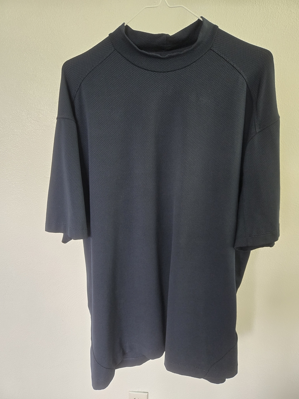 Nike Navy Blue Golf Short Sleeve Performance Shirt